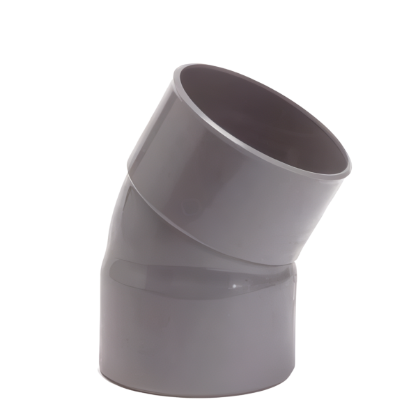 Pipelife lijm bocht 22gr 110mm mof-mof