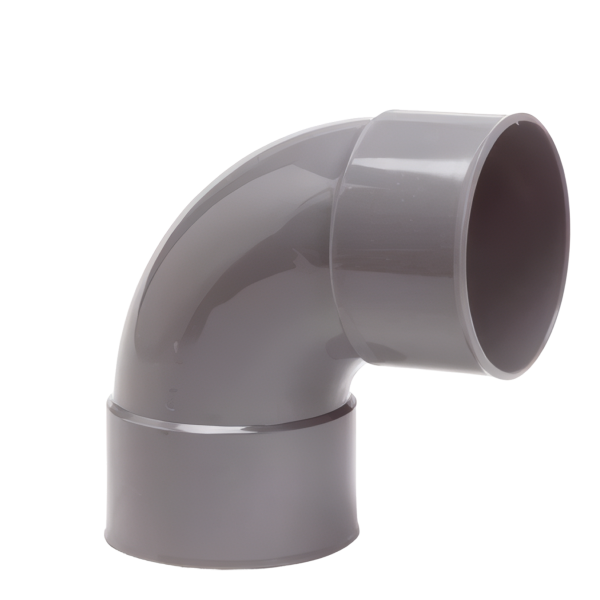 Pipelife lijm bocht 90gr 40mm mof-mof