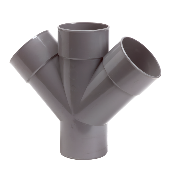 Pipelife lijm dubbel t-stuk 45gr 75x75mm m/s