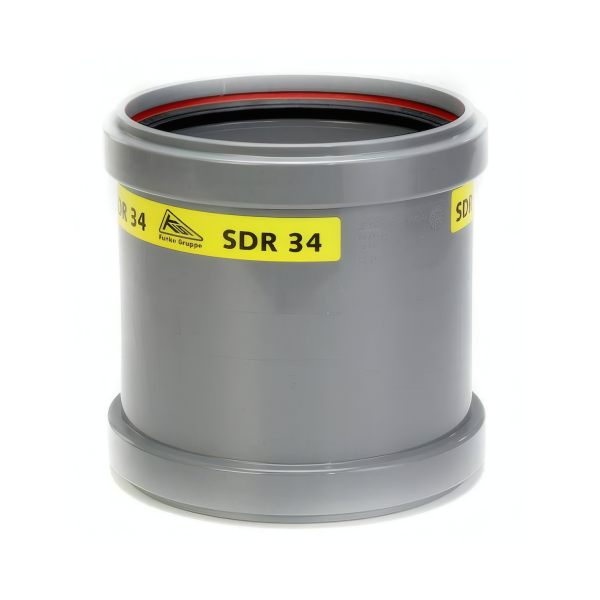 PVC Overschuifmof 200 SN8