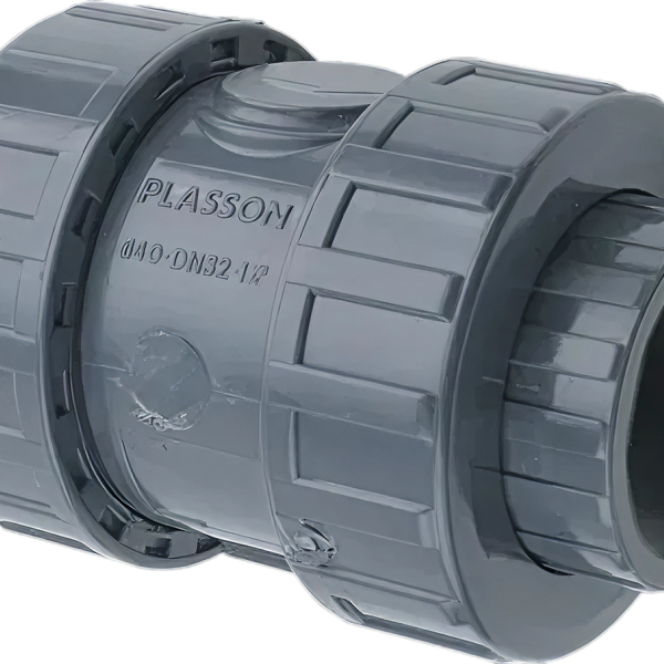 PVC Terugslagklep 40mm FPM (Viton)