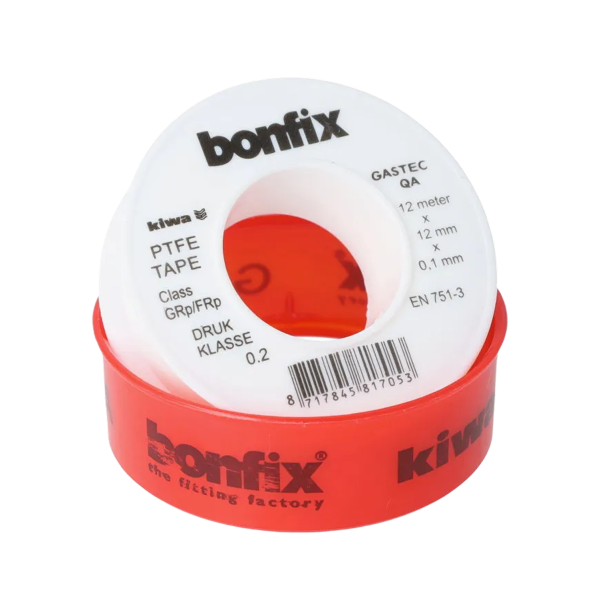 Teflon tape KIWA/GASTEC 12mm x 0,10 x 12m
