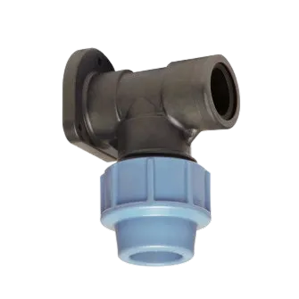 Unidelta PP Muurplaat klem x binnendraad 25 x 3/4''