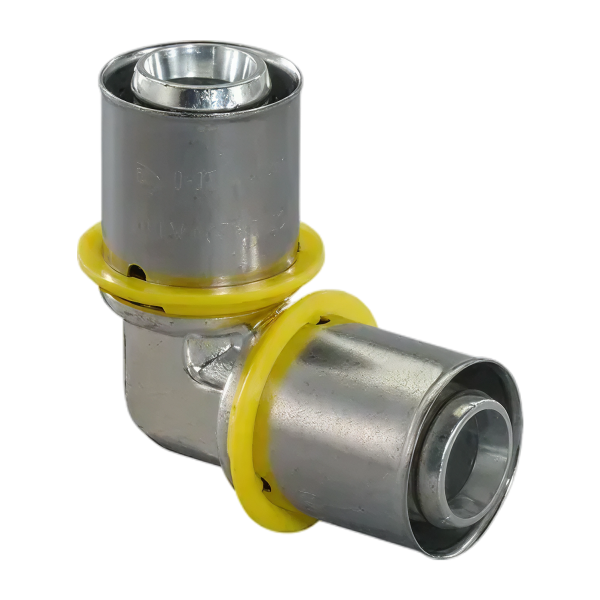 Uponor MLC gas Press MLC knie 90° 20mm