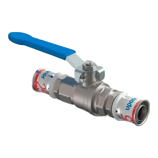 Uponor S-Press kogelkraan met hendel 25mm