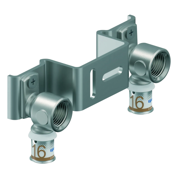 Uponor S-Press Plus Aqua geminibeugel 16mm x 1/2" bi.dr. 120mm