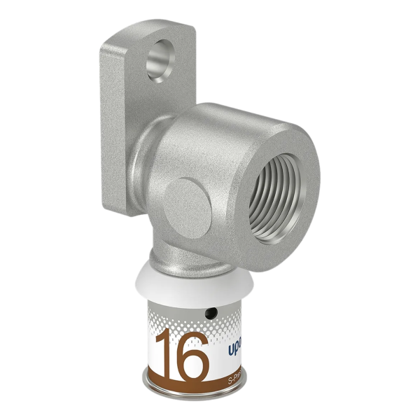 Uponor S-Press Plus Aqua muurplaat t.b.v. geminibeugel 16mmx