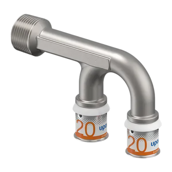 Uponor S-Press Plus Aqua pers U-armaturen aansluiting 20x3/4