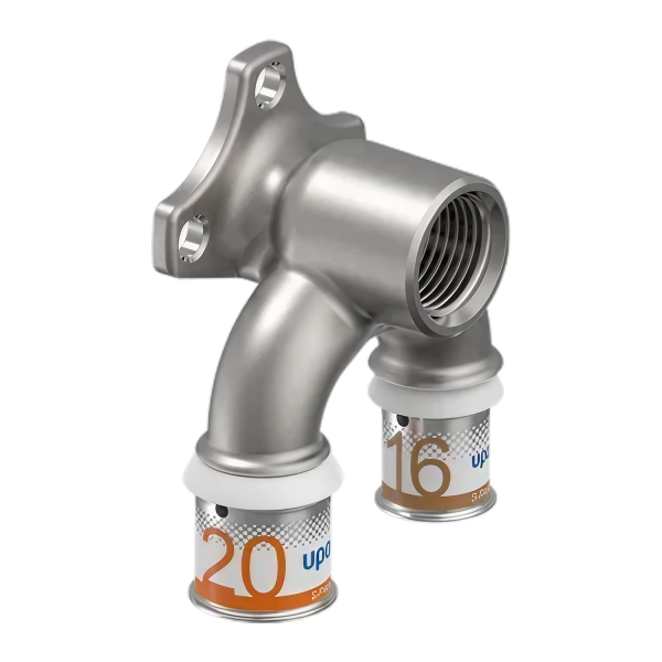 Uponor S-Press Plus Aqua pers U-muurplaat 20x1/2"bix16mm