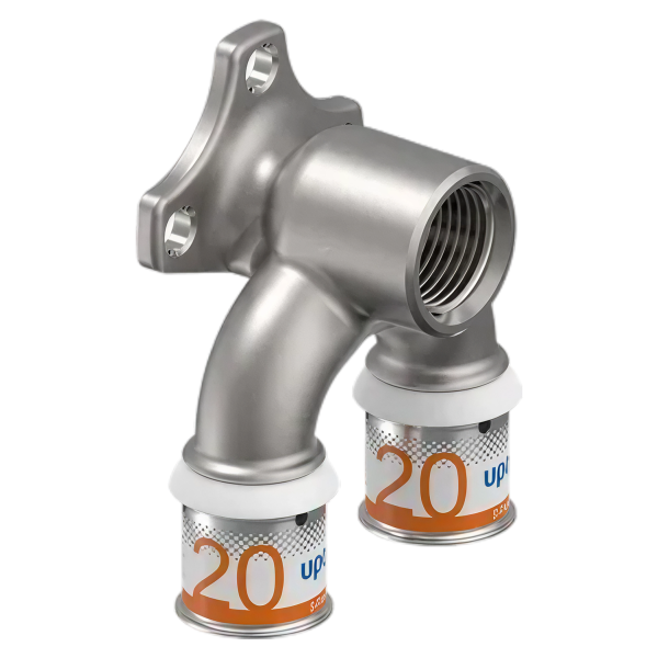 Uponor S-Press Plus Aqua pers U-muurplaat 20x1/2"bix20mm