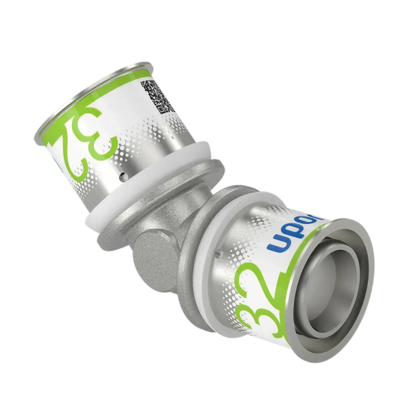 Uponor S-Press Plus pers knie 45° 32x32mm