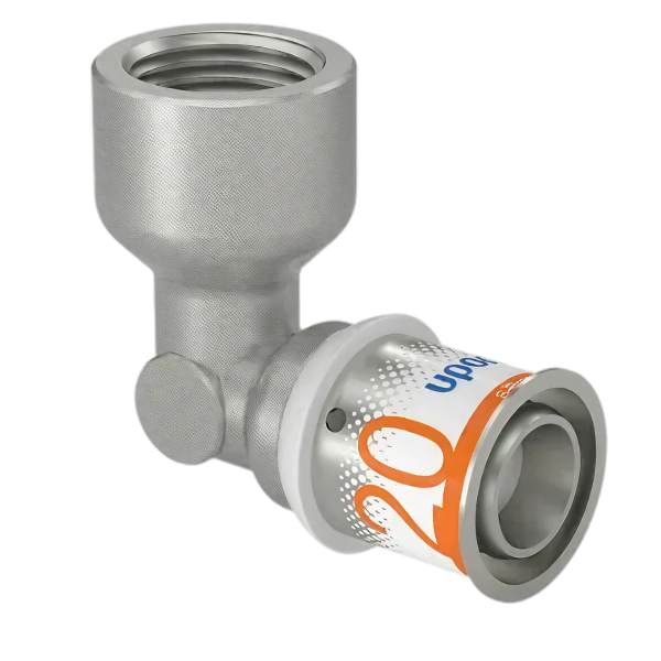 Uponor S-Press Plus pers knie 90° bi.dr. 20mm x 1/2"