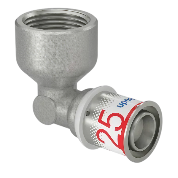 Uponor S-Press Plus pers knie 90° bi.dr. 25mm x 3/4"