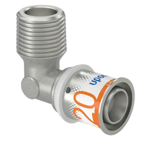Uponor S-Press Plus pers  knie 90° bu.dr. 20mm x 1/2"