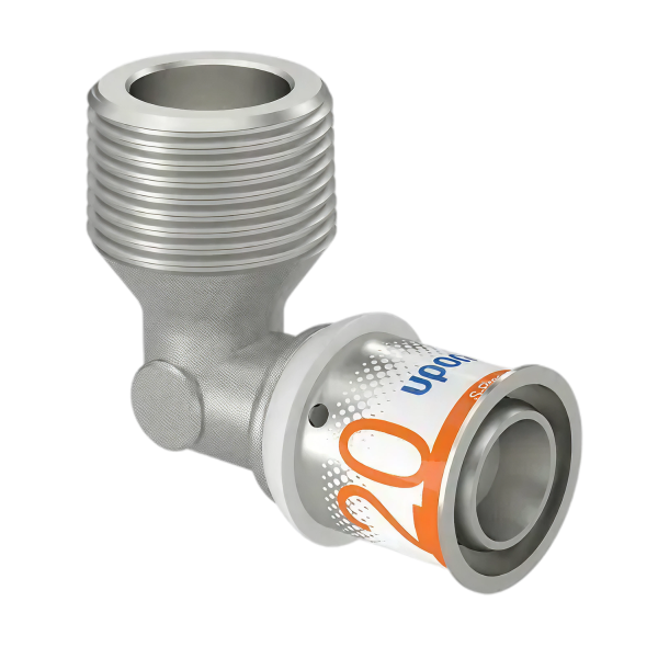 Uponor S-Press Plus pers  knie 90° bu.dr. 20mm x 3/4"