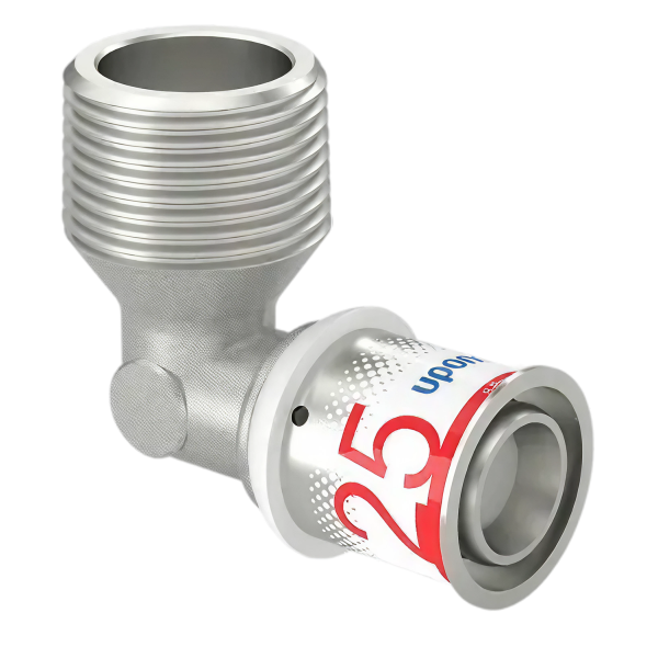 Uponor S-Press Plus pers  knie 90° bu.dr. 25mm x 1"