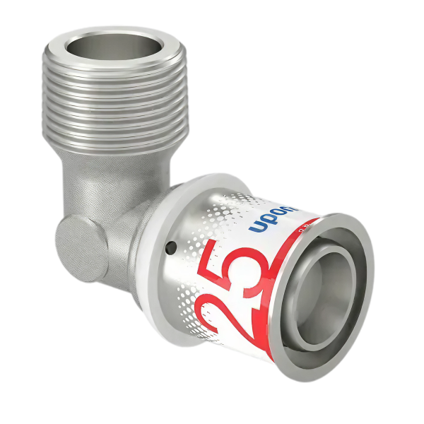 Uponor S-Press Plus pers  knie 90° bu.dr. 25mm x 3/4"