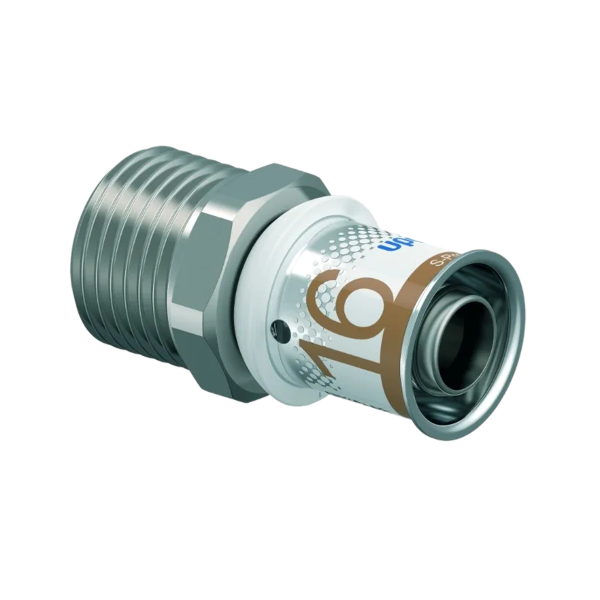 Uponor S-Press Plus pers koppeling 16 x 15mm knel, benelux