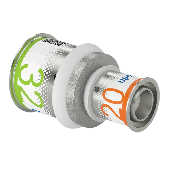 Uponor S-Press Plus pers koppeling verlopend 32 x 20mm