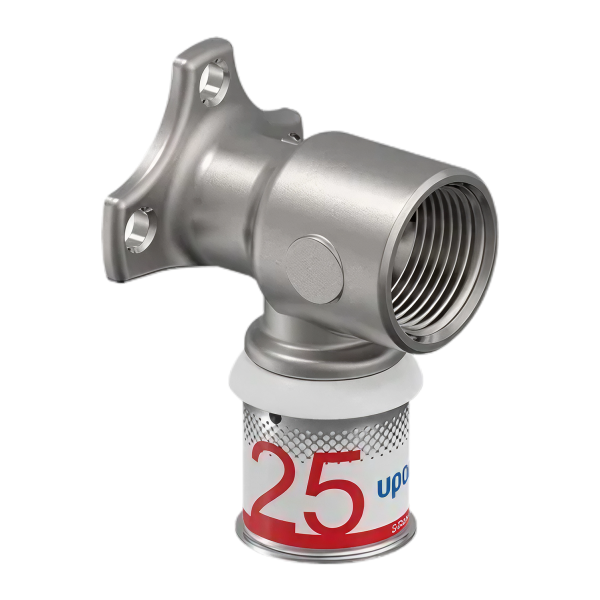 Uponor S-Press Plus pers muurplaat korte flens 25 x 3/4"