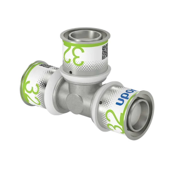 Uponor S-Press Plus pers T-stuk 32x32x32mm