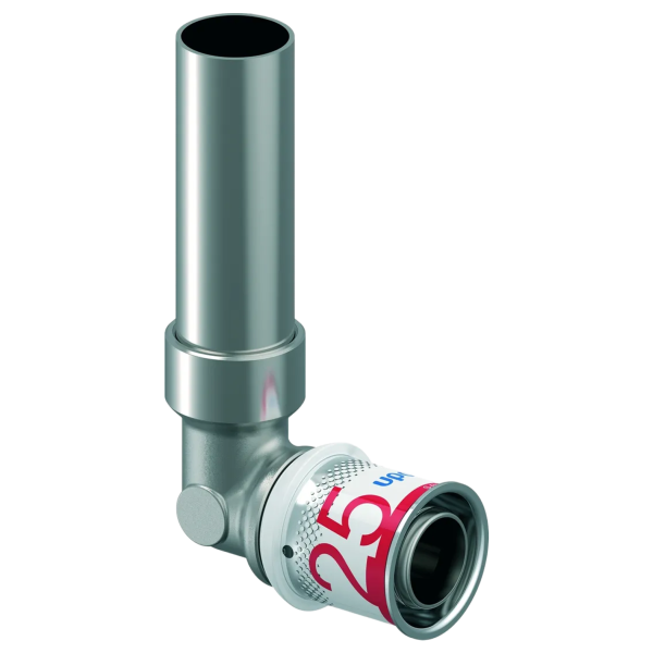 Uponor S-Press Plus Radi pers aansluitknie 25-22mm CU L=250m
