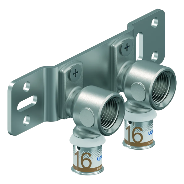 Uponor S-Press Plus Radi pers montageplaat 16mm x 1/2" bi.dr.