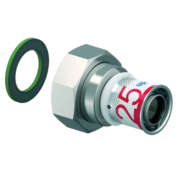 Uponor S-Press Plus schroefkopp. wartel bi.dr. 25 x1 1/4"